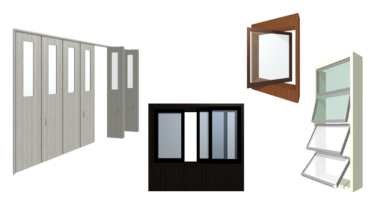 Customize a window or a door