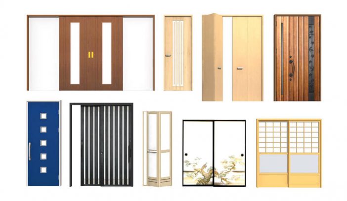 A wide variety of Japanese house doors