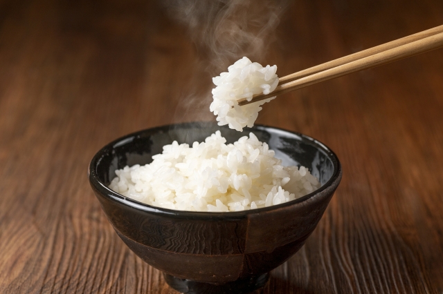 Freshly Cooked Japanese Rice