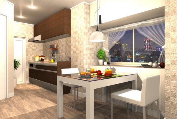 Studio Apartment Kitchen