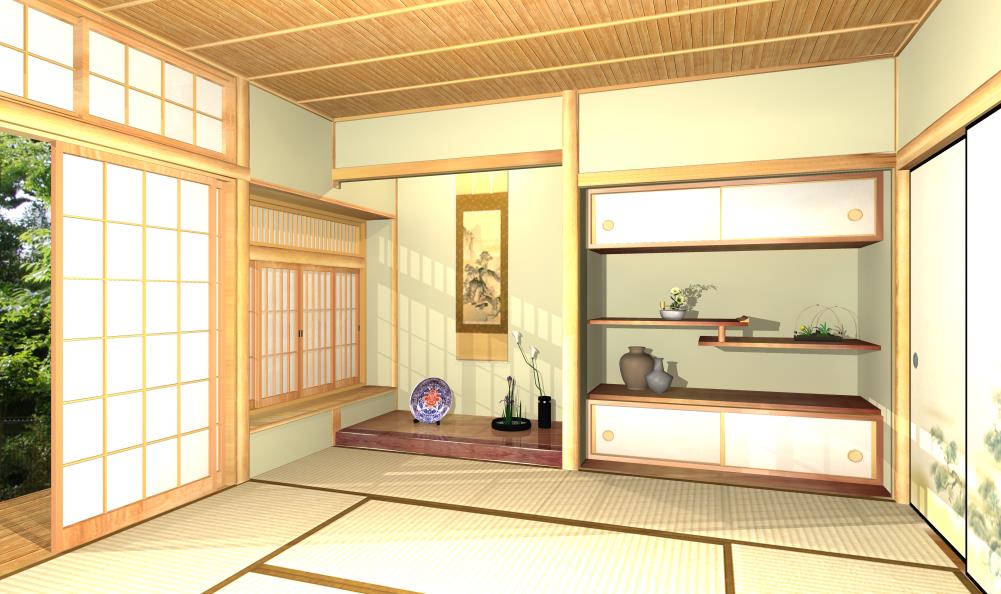 Tokonoma – the Origin of the Japanese-style room – Vol.1