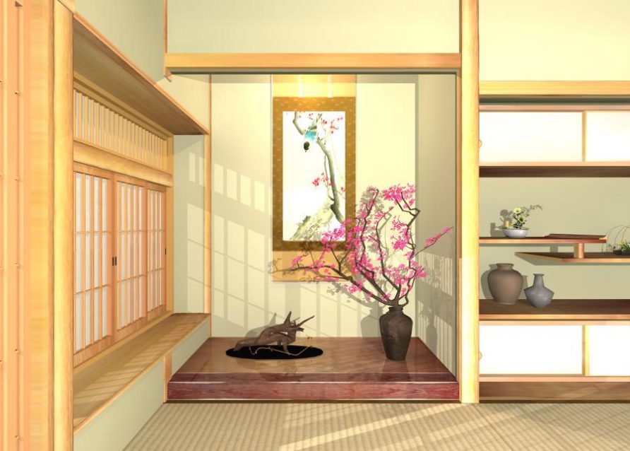 Traditional Japanese-style tatami rooms